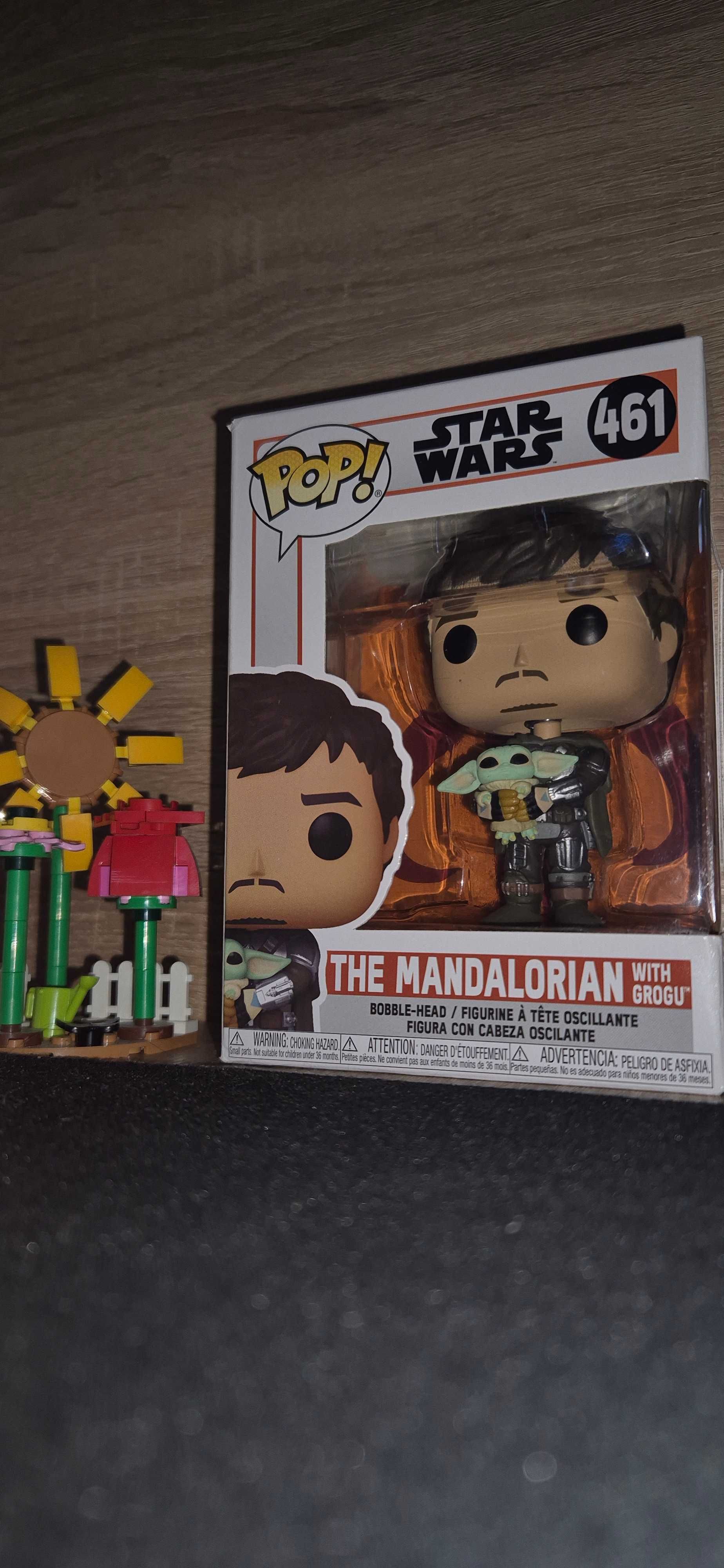 Funko POP Figurka STAR WARS The Mandalorian with Grogu 461