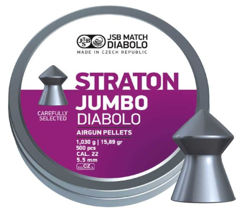 Vendo Chumbos da Marca JSB Straton Jumbo Diabolo Calibre 5,5mm /.22in