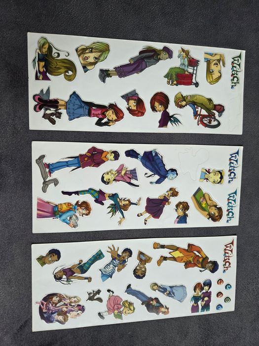 Naklejki Witch dodatek do gazety