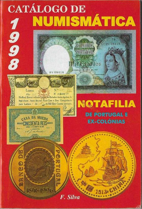 Catálogo de Numismática - 1998 - - - - - Livro de Moedas
