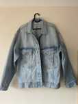 Katana kurtka dżinsowa jeansowa niebieska oversize M L damska Reserved