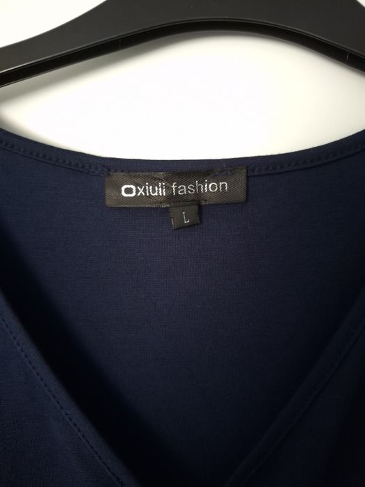 Granatowa sukienka L elegancka