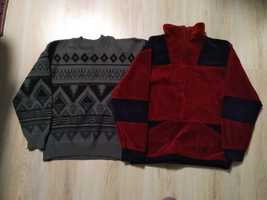 Sweter i bluza chłopięca komplet -rozmiar 140-146 cm