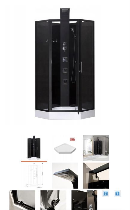 Kabina prysznicowa nowa