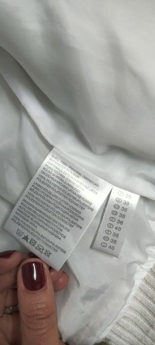Colete branco kispo C&A