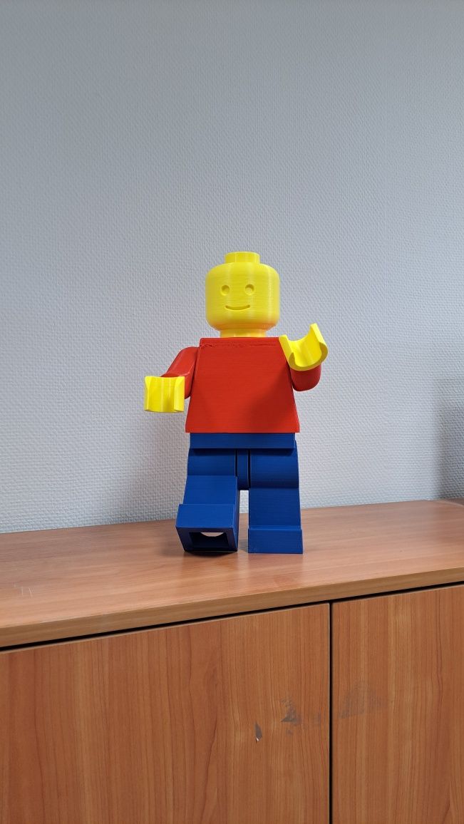 LEGO ludzik gigant 40 cm wysokości ludzik lego Wydruk 3D