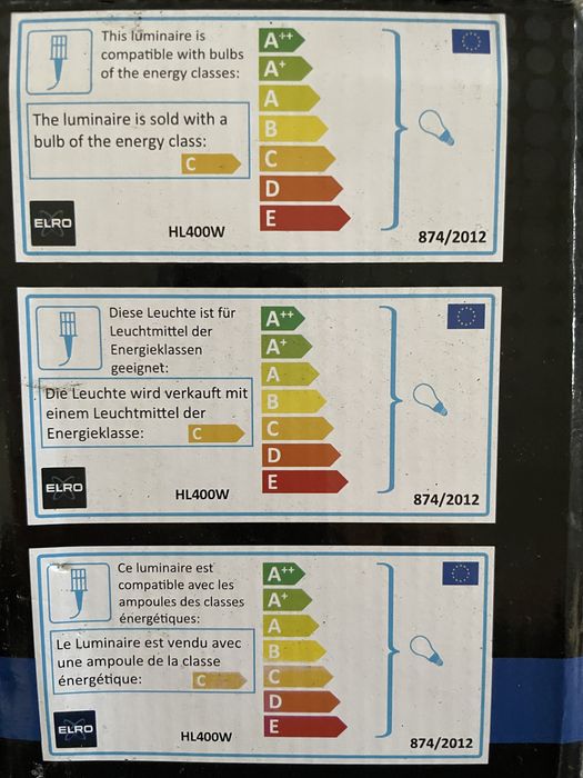 Vendo foco elro novo