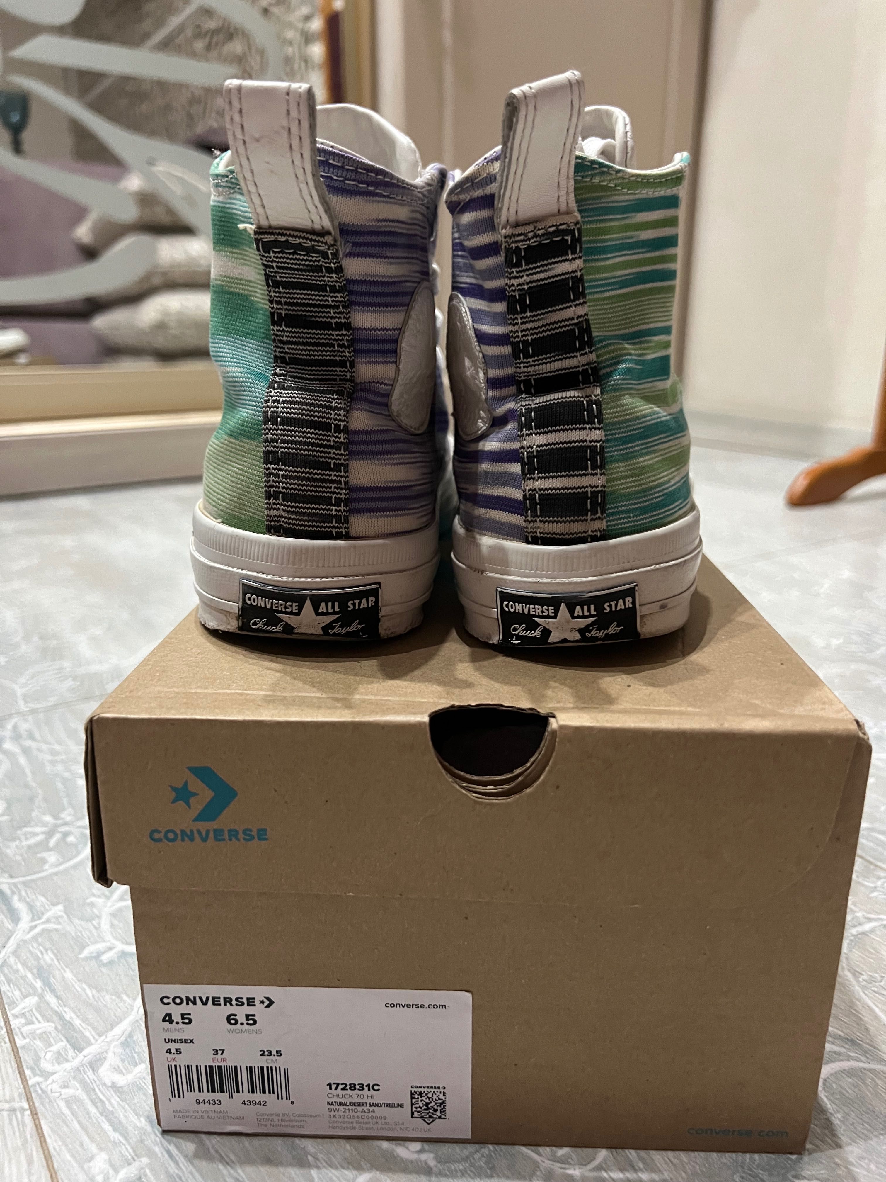 Кеди Converse коллаборация Missoni