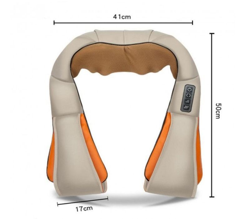 Роликовий масажер для шиї, плечей і всього тіла з підігрівом