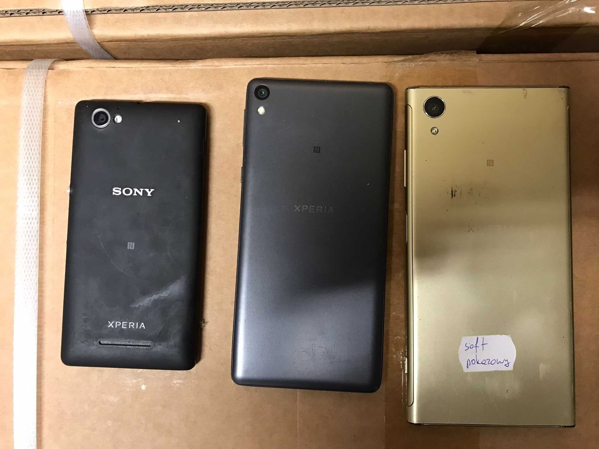 Telefony używane sprawne lub na części: Sony Xperia i Xiaomi