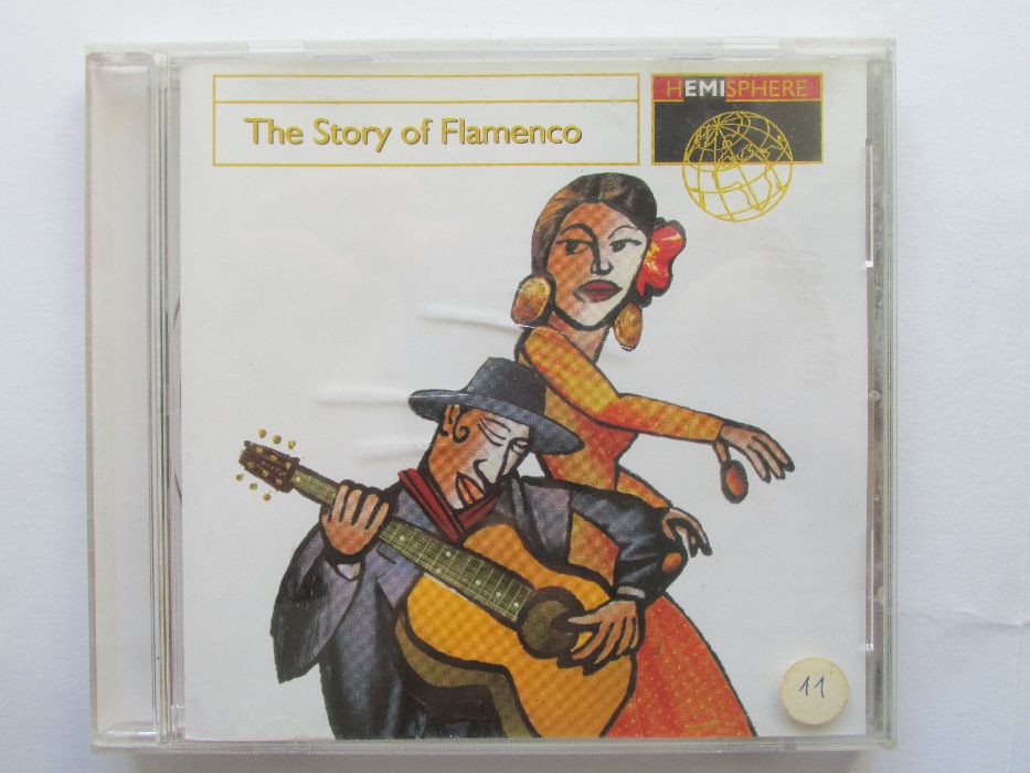 CD - The Story Of Flamenco, como novo, com 17 temas