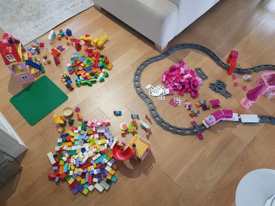 Zestaw lego duplo i kompatybilne