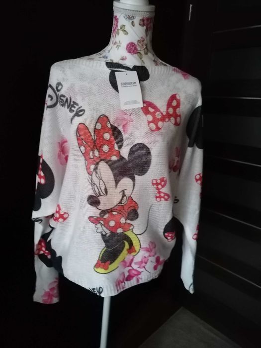 Sweterek mgiełka wzór Mini Miki 1