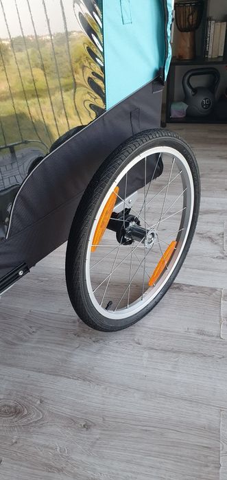 Przyczepka rowerowa/wózek 2-osobowy PROFEX Jogger 2w1 93500