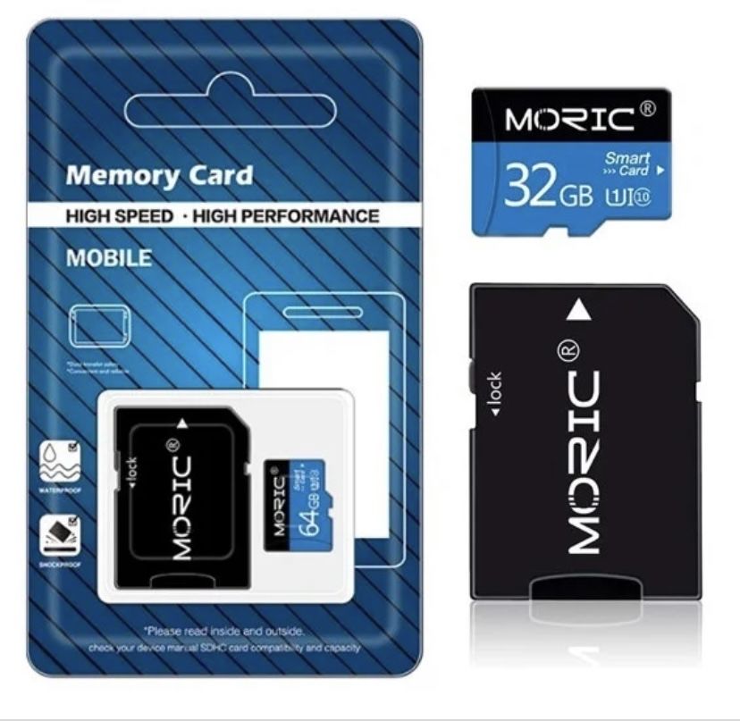 Карта памяти флешка Micro SD 32 GB Class 10 для телефонов планшетов