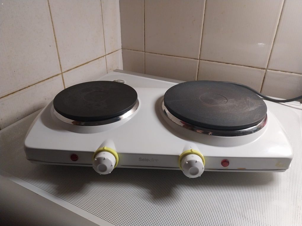 Bilhas de gás com redutor+fogão elétrico+grelhador elétrico