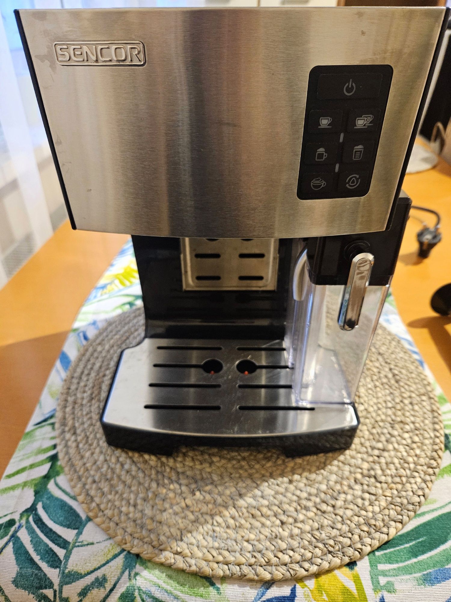 Ekspres do kawy Sencor SES 4050SS - Tamper do kawy gratis