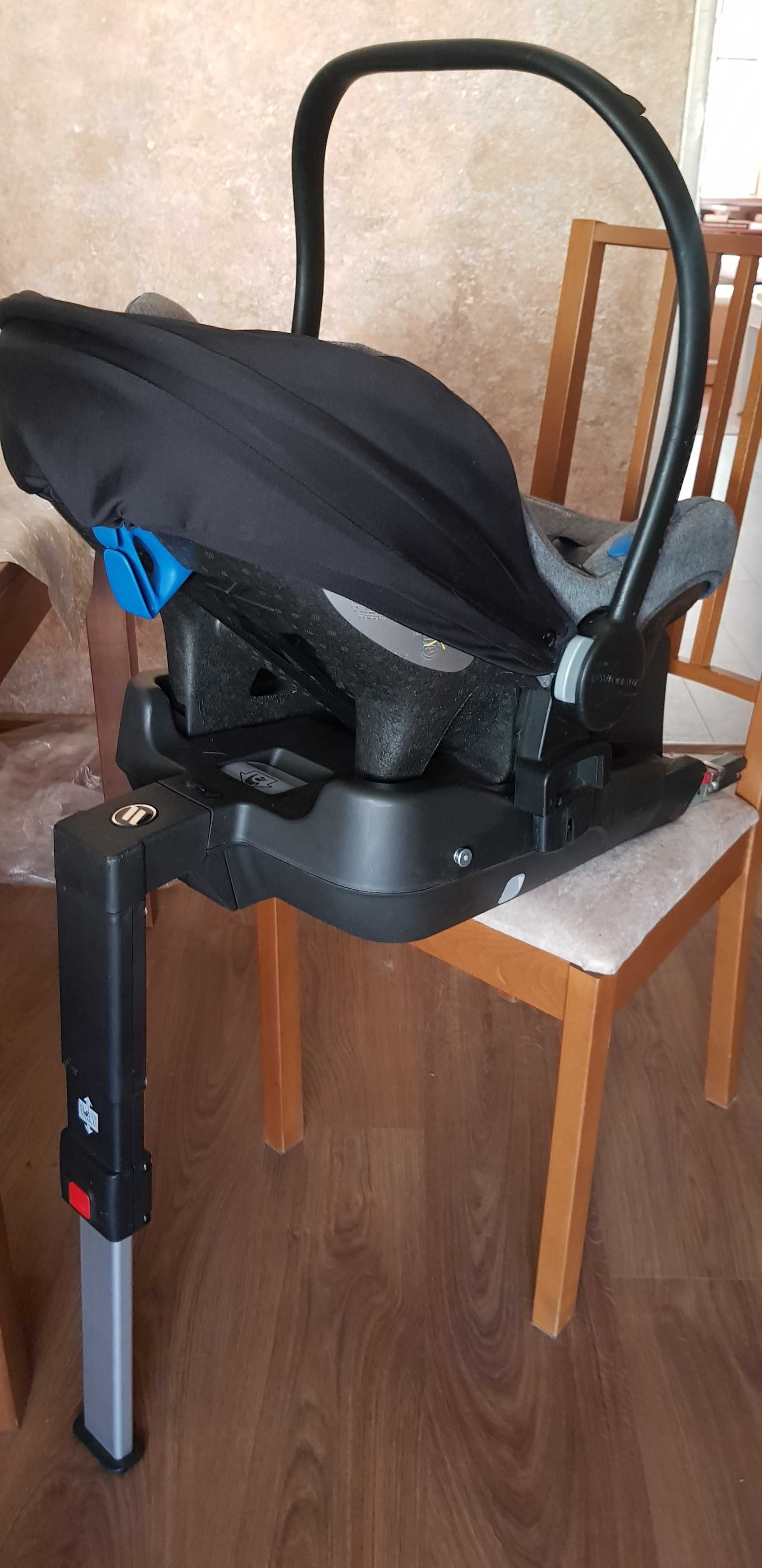 Fotelik AVIONAUT z wkladka + baza ISOFIX+ adapter do wózka