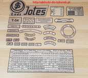 Tokarka TSS-150 JOTES Łódz Strzelczyk Tabliczki Tabliczka Tabela Gwint