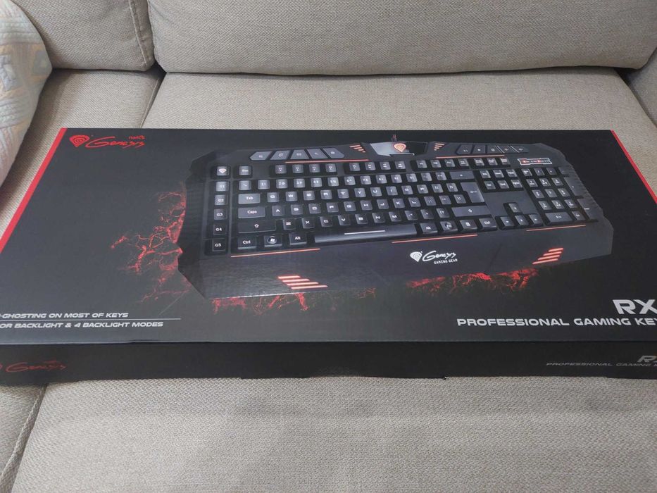 NOVO - Teclado Gaming GENESIS RX66 (USB) - Retroiluminado