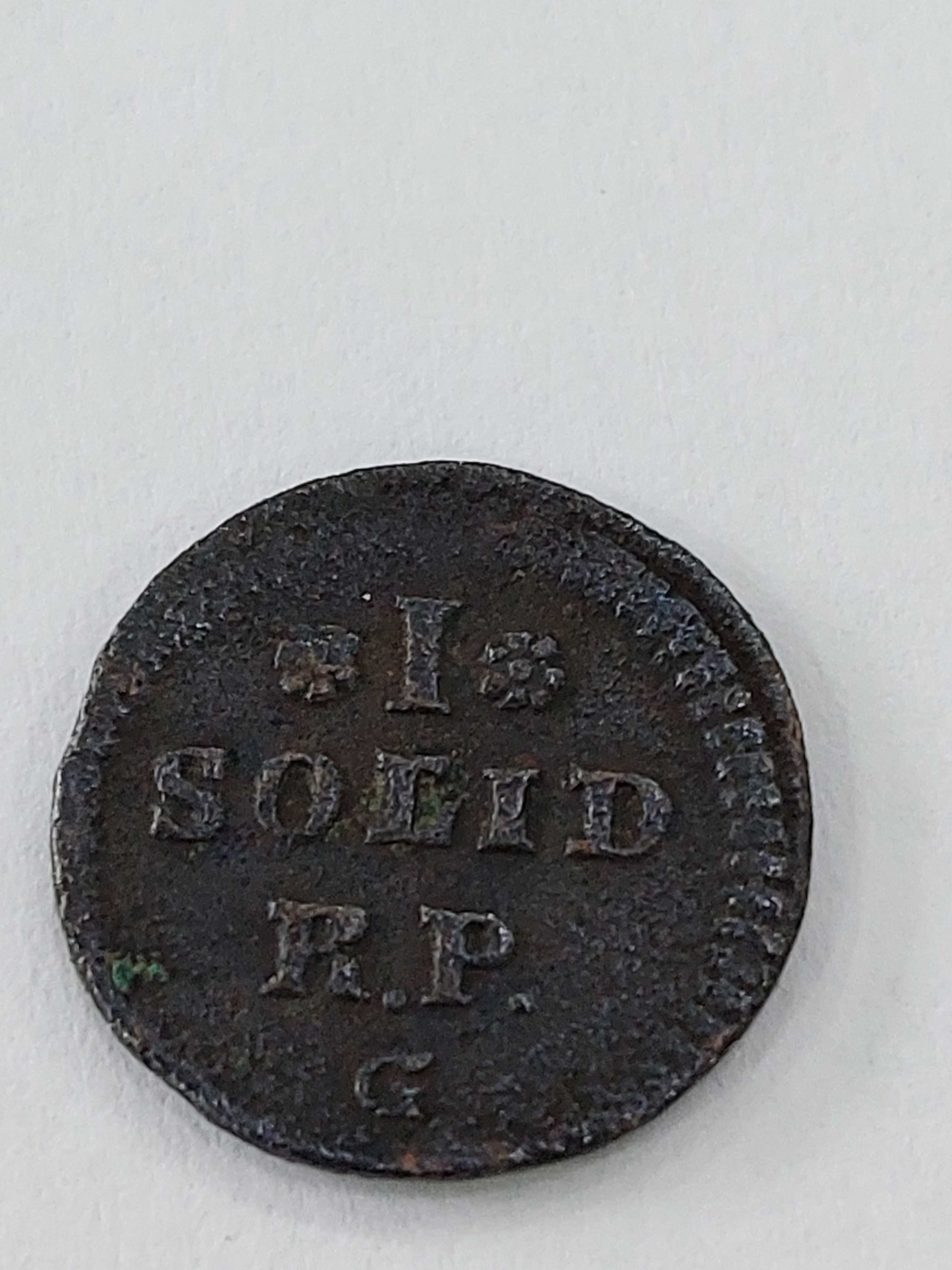 Szeląg Solid 1767 Stanisława August Poniatowski