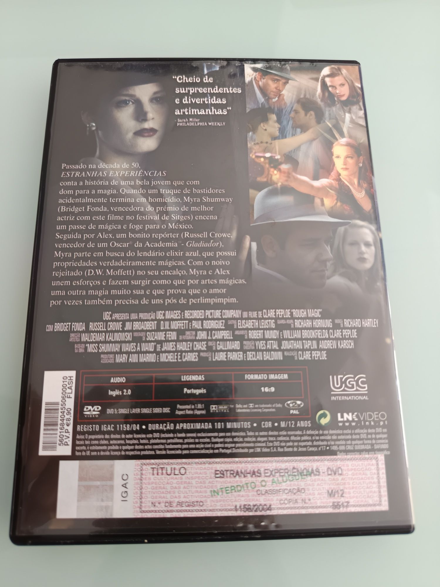 DVD estranhas experiências