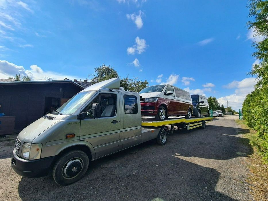 Volkswagen LT  VW LT 46 Ciągnik siodłowy + Naczepa Laweta