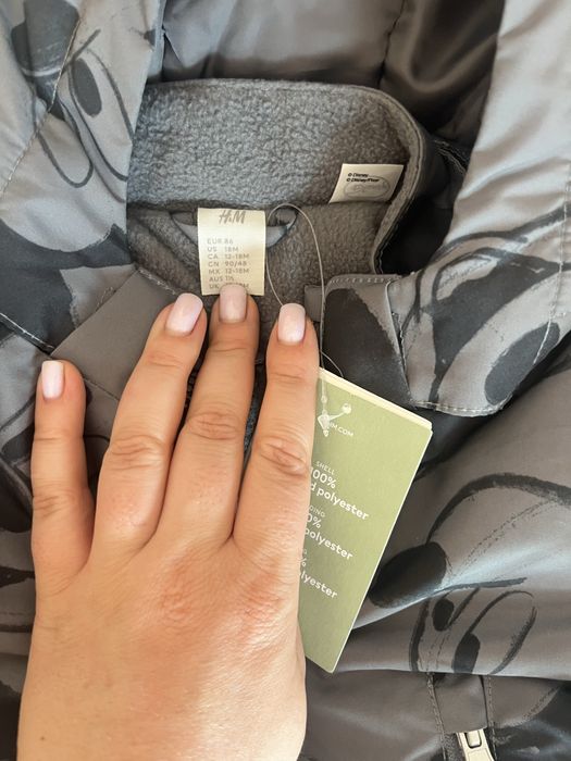 Комбінезон зимовий h&m міккі маус