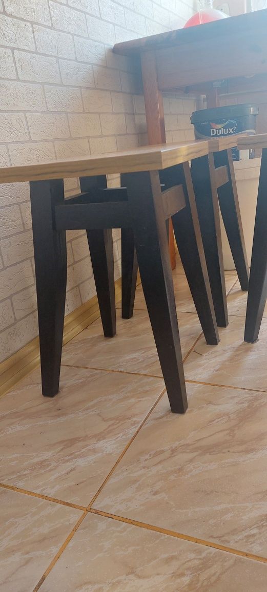 Taboret w stylu loft