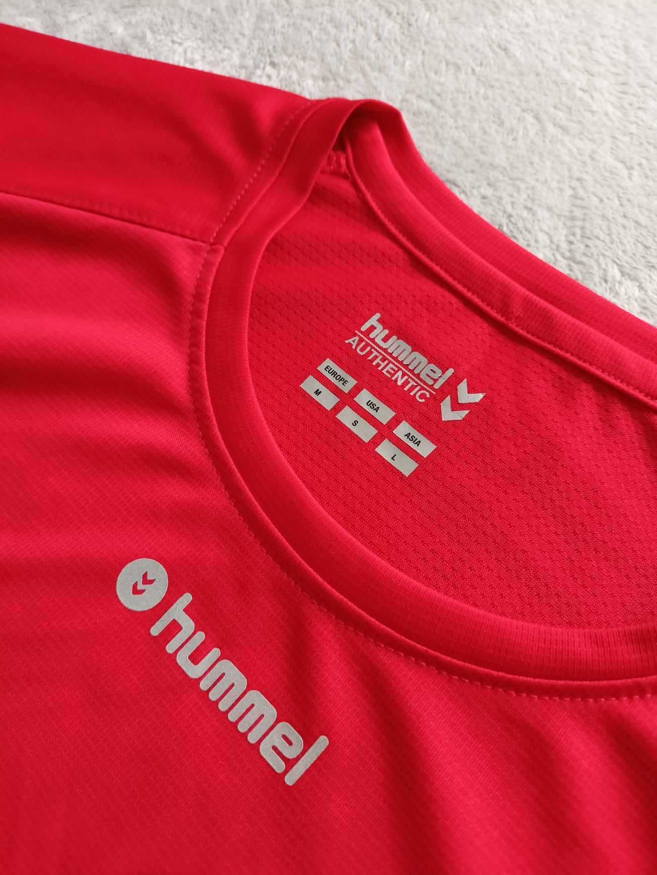 Męski t-shirt/koszulka treningowa Hummel rozmiar M (na oko bardziej S)