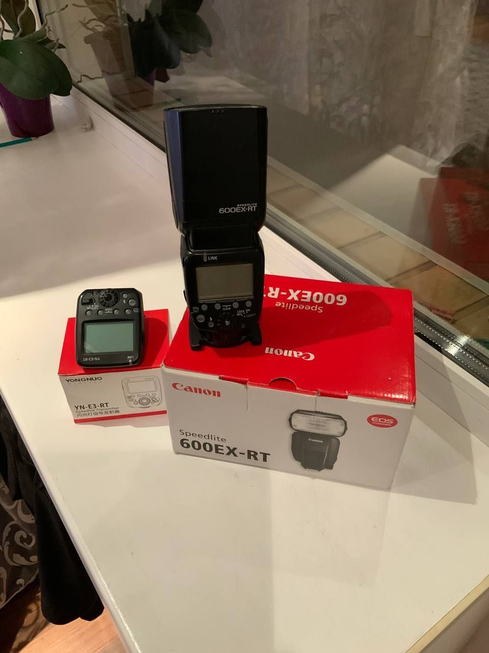 canon speedlite 600ex-rt і + yongnuo YN-E3-RT