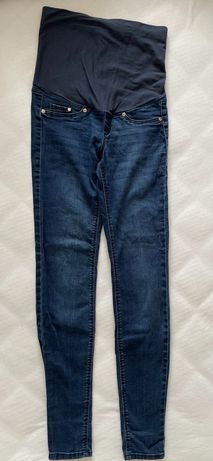 Ciążowe spodnie jeansy rozm. 34