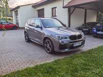 BMW X3 BMW X3 35D M-pakiet, Full, 115000km, 1 wł od 8 lat, garaż