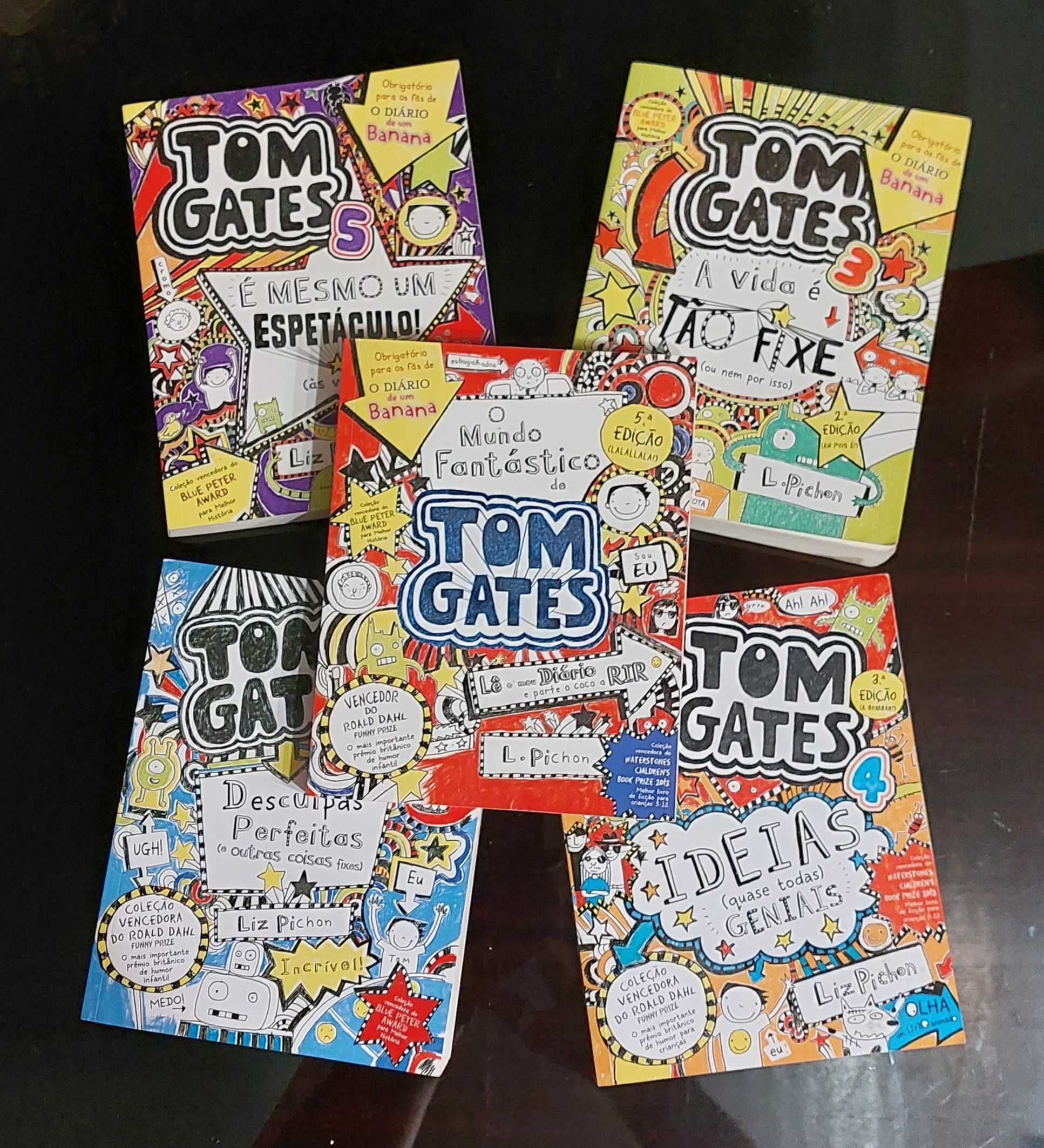 Pack livros Tom Gates