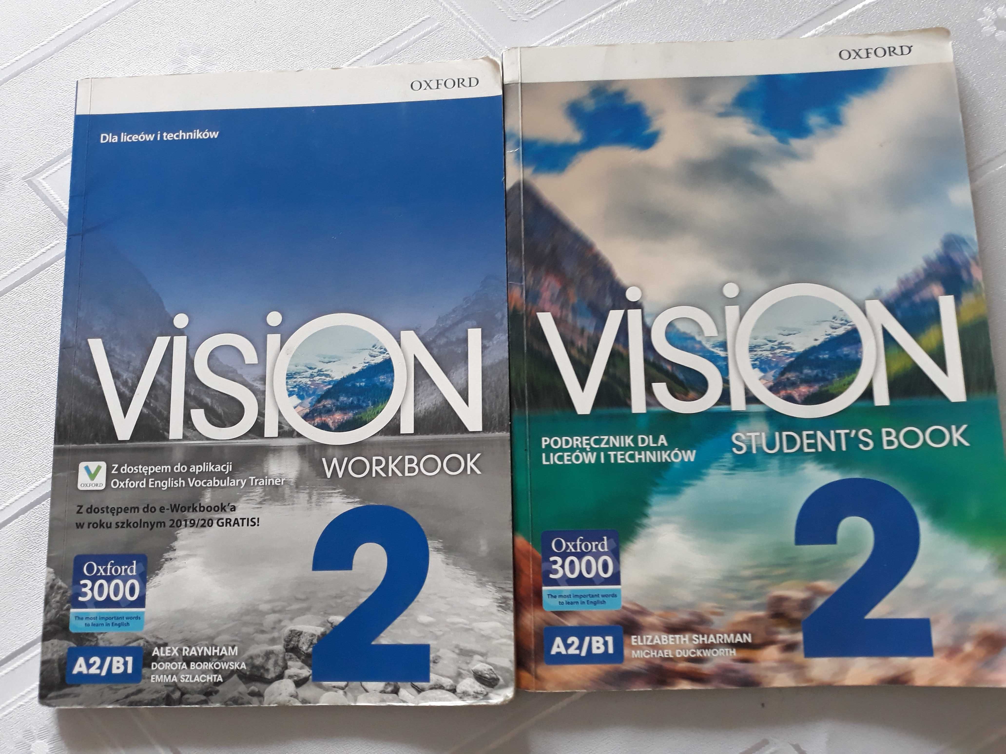 Podręcznik do jezyka angielskiego Vision 2 z ćwiczeniem