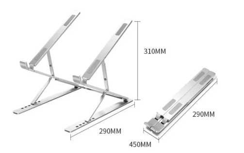 Алюмінієва дворівнева підставка для ноутбука. Подставка для ноутбука.