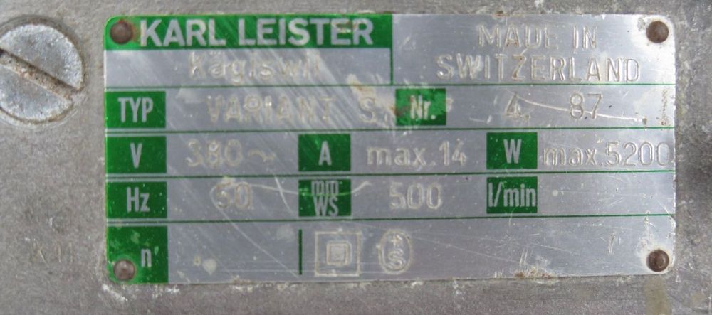 Leister Variant S, zgrzewarka samojezdna do membran