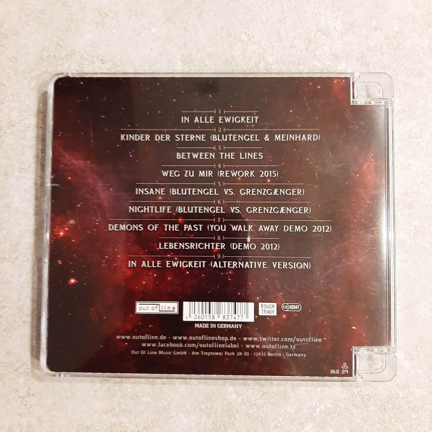 Blutengel - In Alle Ewigkeit CD_Darkwave, Electro- goth, Synth-pop