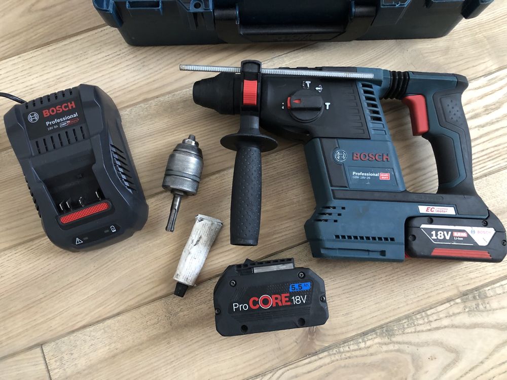 Безщітковий акум. Перфоратор Bosch GBH 18V-26