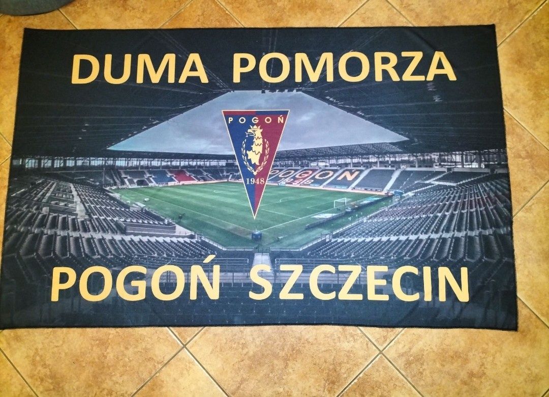 Baner flaga Pogoń Szczecin