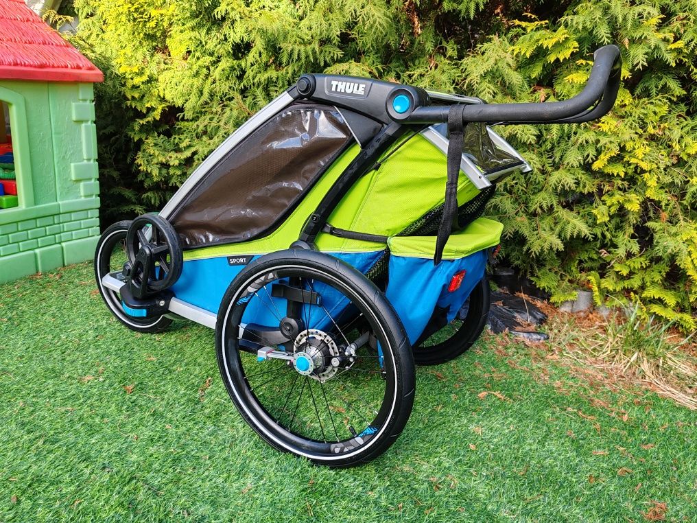 Przyczepka rowerowa Thule Sport 1 z joggerem