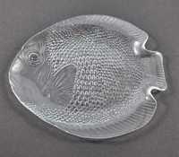 Szklany talerz - półmisek - ryba