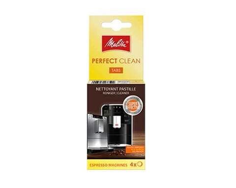 Таблетки от кофейных масел/жиров кофемашин Melitta Perfect Clean, 4 шт