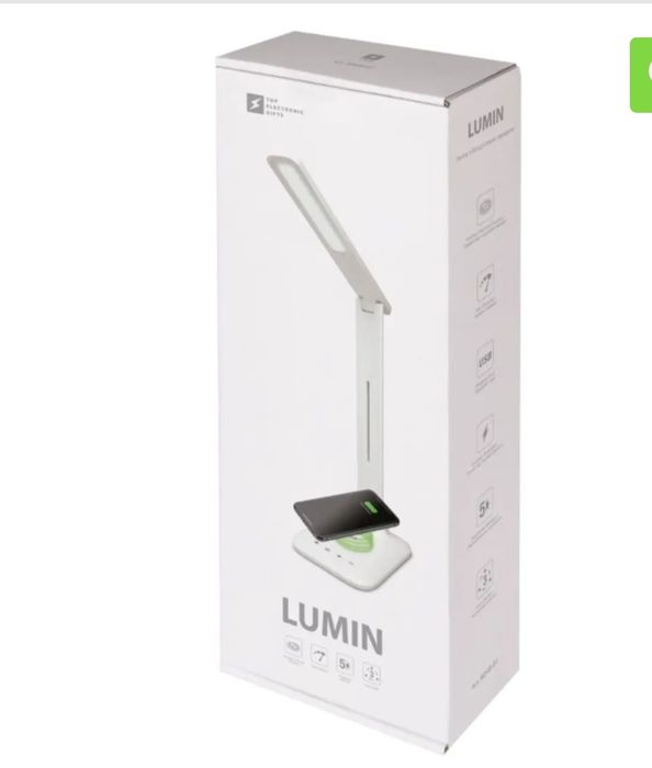 Лампа з бездротовою зарядкою Lumin, TM TEG Нова