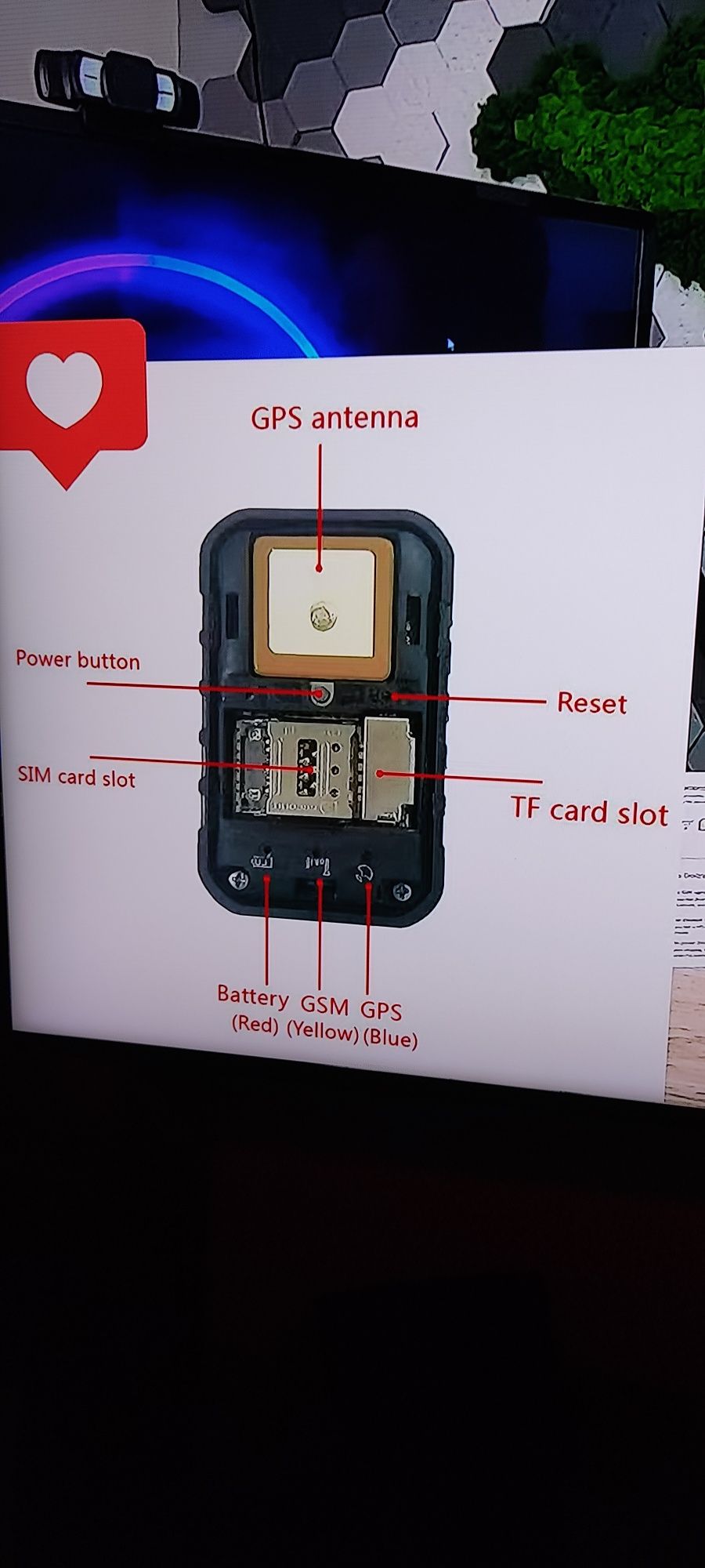Трекер GPS GF-22 с прослушкой