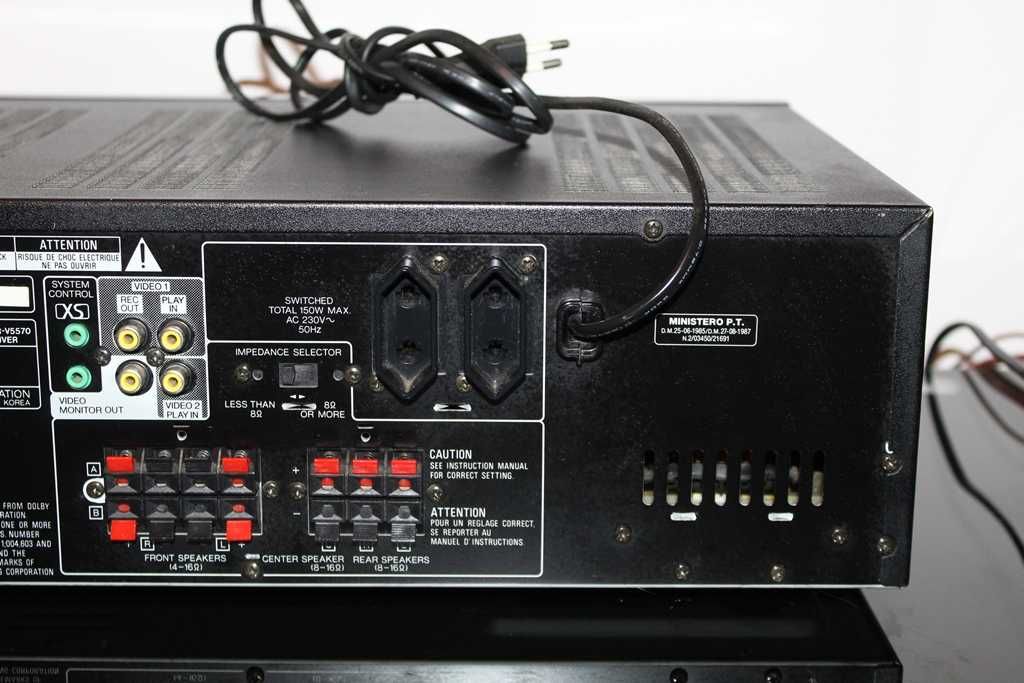 KENWOOD KR-V5570 Mocny amplituner wzmacniacz kino domowe Wysyłka