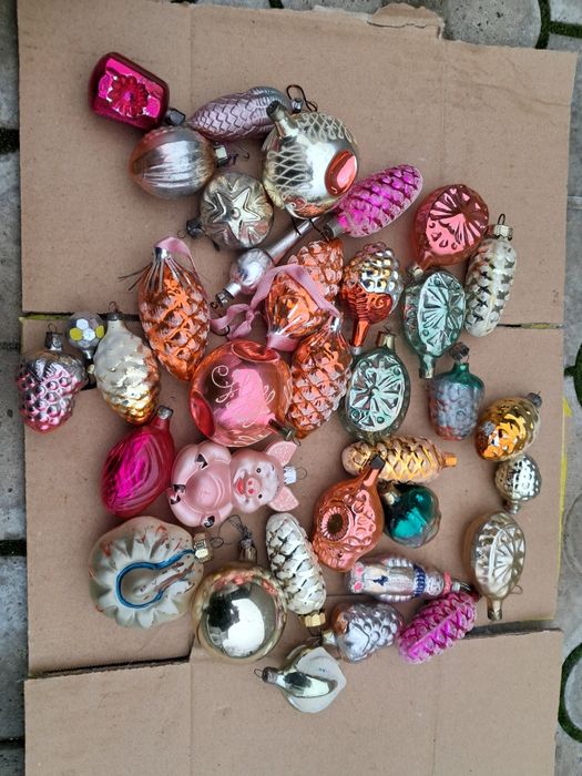 Ёлочные игрушки СССР