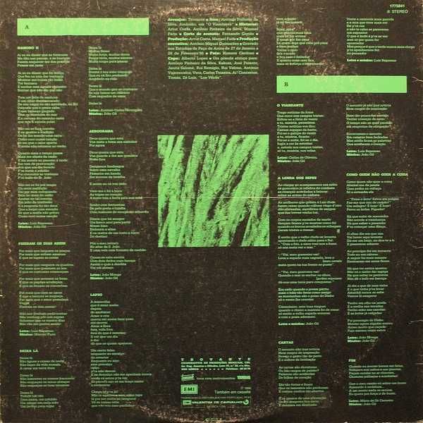 Disco de Vinil LP Álbum: Trovante - Sepes