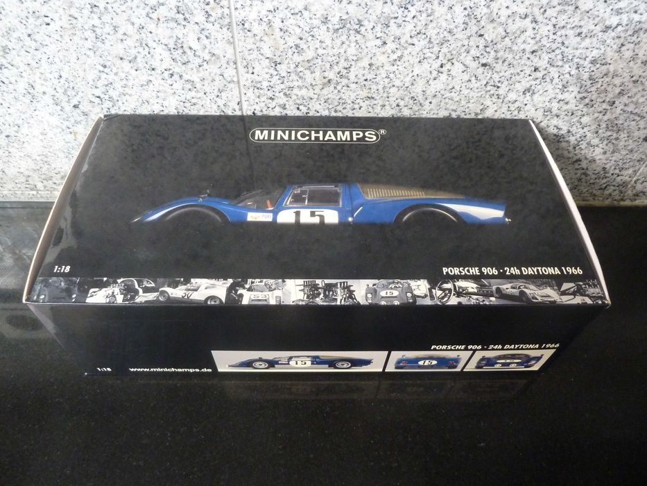 1:18 Minichamps, Porsche 906, 24H Daytona 1966, AutoArt