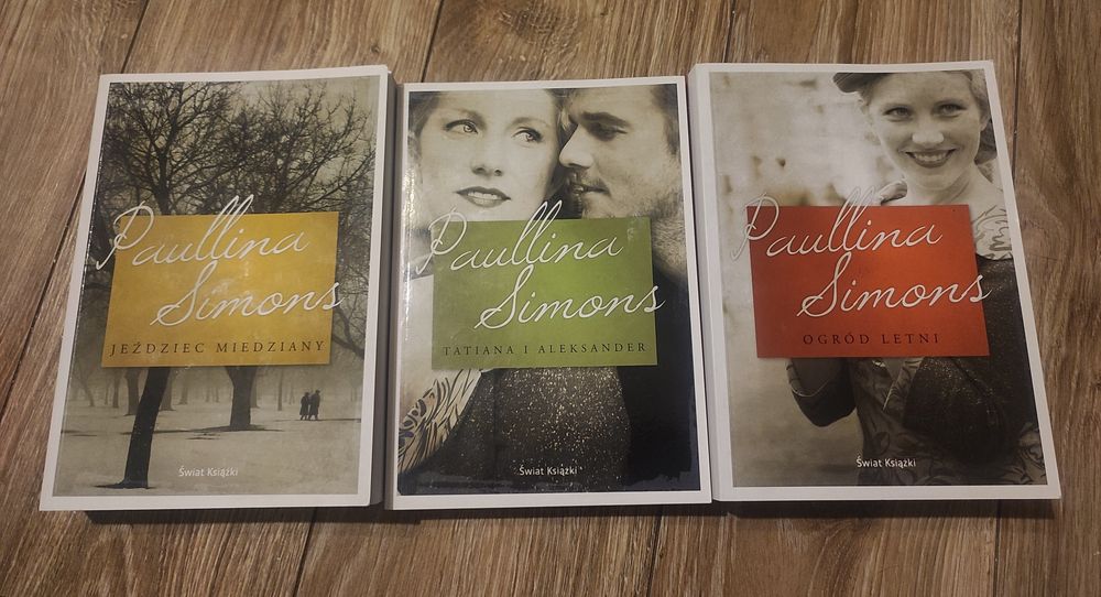 Paullina Simons "Jeździec miedziany"- trylogia